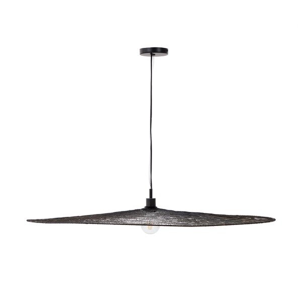 Černé závěsné svítidlo ø 100 cm Makai – Kave Home