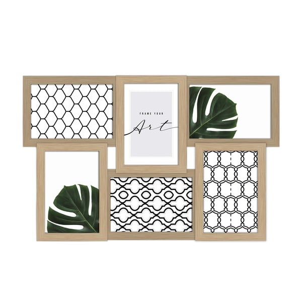 Rámeček na zeď v přírodní barvě 44x27 cm Beech – knor