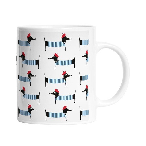 Keramický hrnek French Dachshunds, 330 ml-image-2