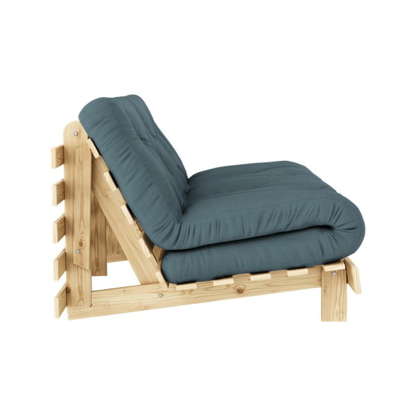 Tyrkysová rozkládací pohovka 160 cm Roots - Karup Design-image-4