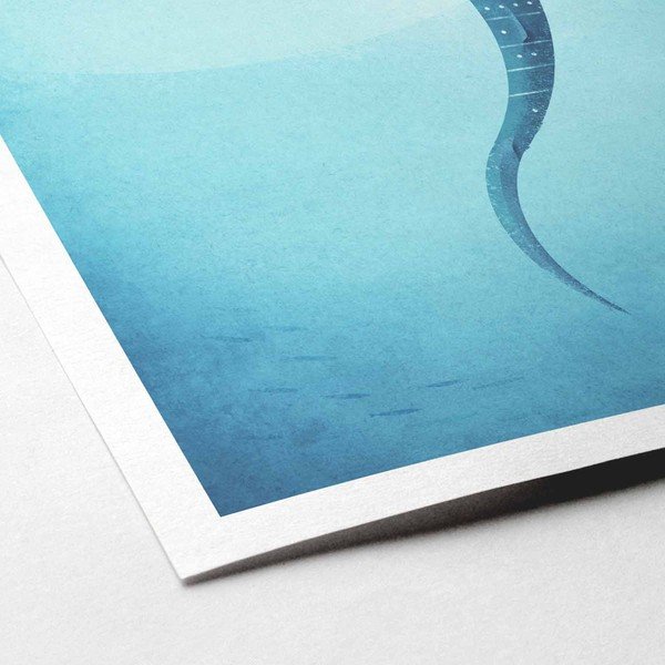 Plakát Travelposter Whale Shark, A3-image-2