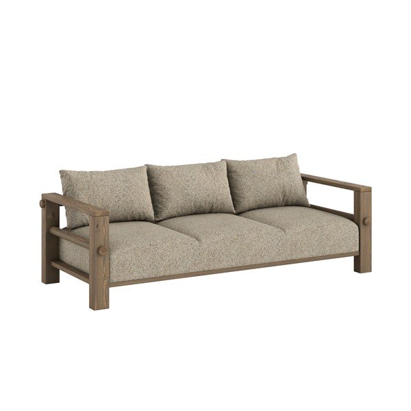 Šedá pohovka 225 cm Bare – Karup