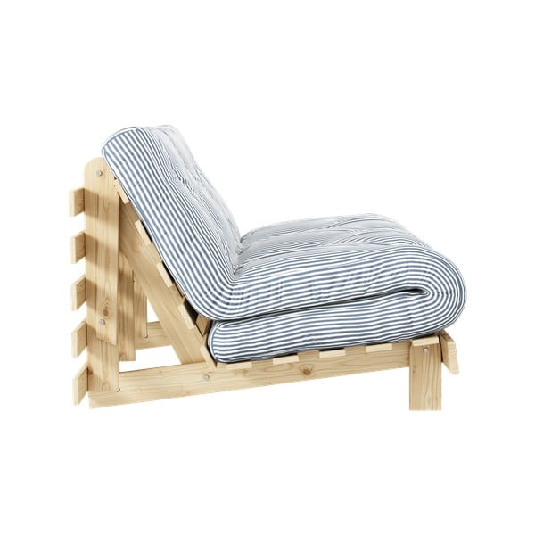 Bílá/světle modrá rozkládací pohovka 140 cm Roots – Karup Design-image-3