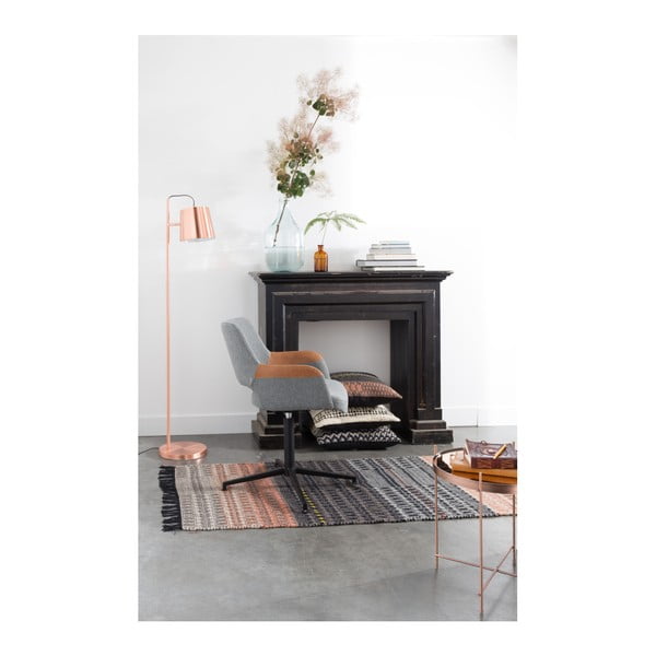 Stojací lampa v měděné barvě Zuiver Buckle Head-image-4