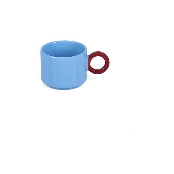 Světle modrý kameninový hrnek 280 ml Lou – ONA-image-2