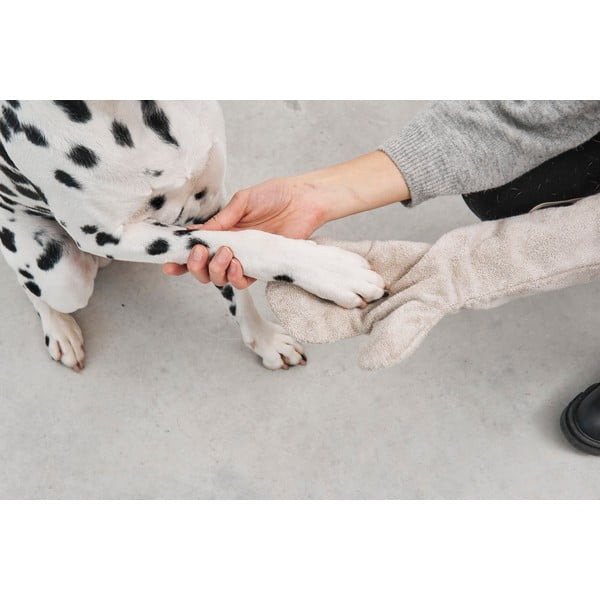 Ručník pro domácího mazlíčka Guanto Greige – MiaCara-image-2