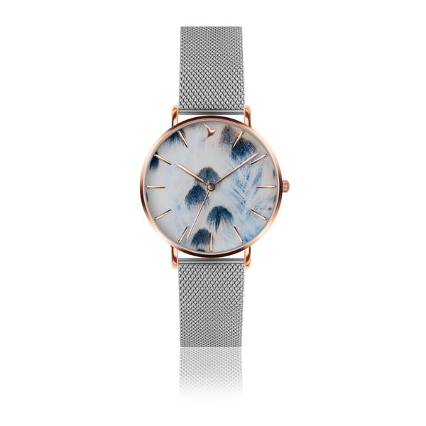 Dámské hodinky s páskem z nerezové oceli ve stříbrné barvě Emily Westwood Young