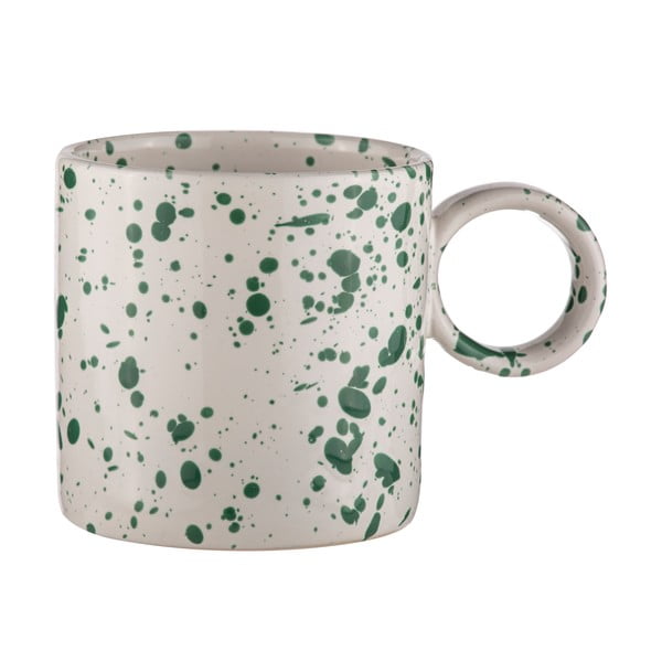 Bílo-zelené hrnky z kameniny v sadě 2 ks 450 ml Carnival – Ladelle-image-2