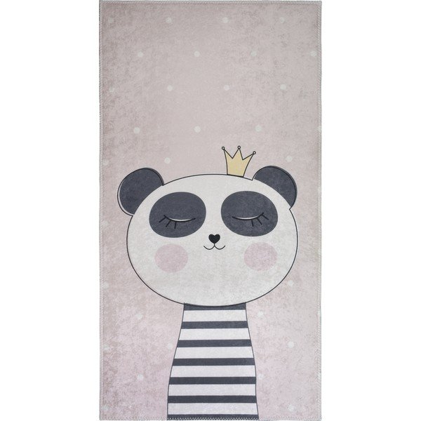 Světle růžový dětský koberec 120x180 cm Princess Panda – Vitaus