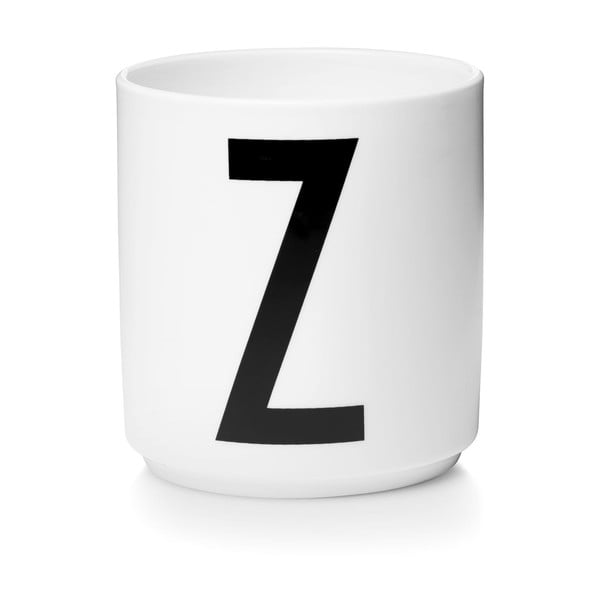 Bílý porcelánový hrnek Design Letters Personal Z