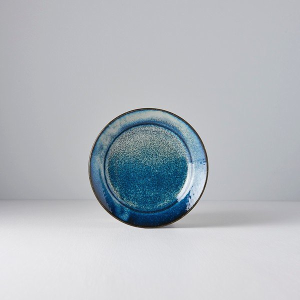 Modrý keramický talíř MIJ Indigo, ø 17 cm-image-2