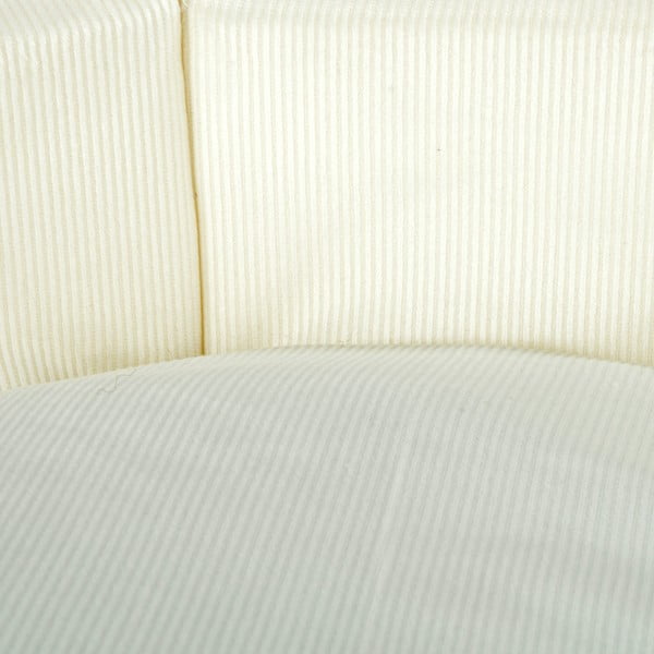 Krémový pelíšek pro psa ø 48 cm – Love Story-image-1