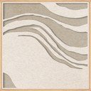 3D obraz s rámem/akustický 62x62 cm Sacred Silence 2 – Malerifabrikken