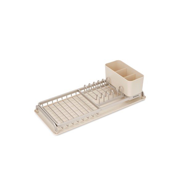 Béžový kovový odkapávač 46x20 cm – Brabantia-image-3