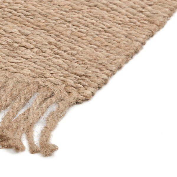 Jutový koberec v přírodní barvě 70x140 cm Alfombra – Kave Home-image-2