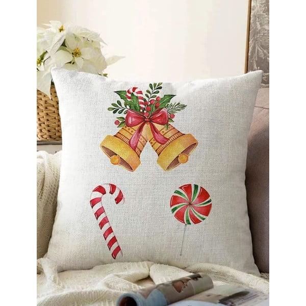 Povlak na polštář s vánočním motivem 43x43 cm – Mila Home