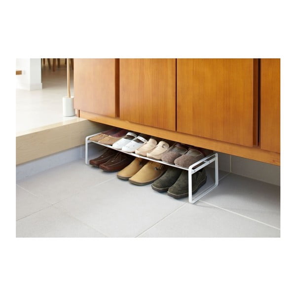 Bílý kovový teleskopický botník Kobe – YAMAZAKI-image-1