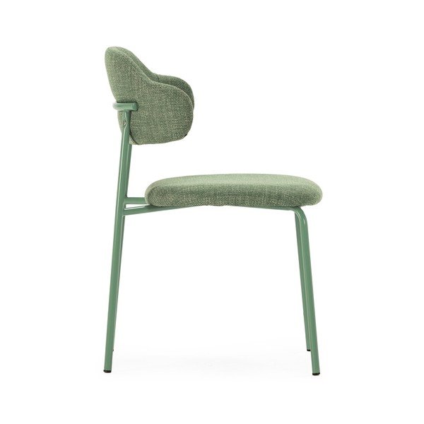 Zelené jídelní židle v sadě 4 ks Adriel – Marckeric-image-4