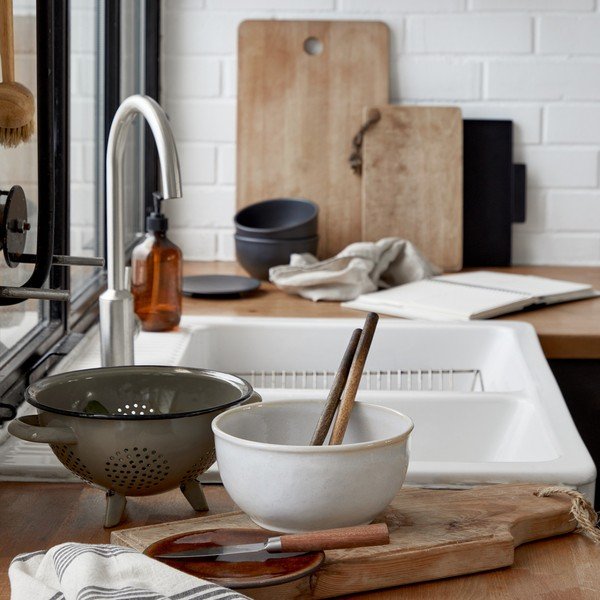 Bílá kameninová mísa Costa Nova Roda, ⌀ 19 cm-image-1