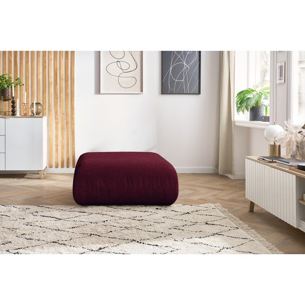 Vínová manšestrová podnožka Lecomte – Bobochic Paris-image-4