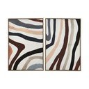 Obrazy v sadě 2 ks s rámem/na plátně 63x93 cm Astratto – Premier Housewares