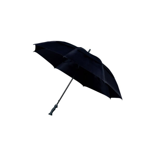 Černý golfový deštník Ambiance Minimalistic, ⌀ 130 cm