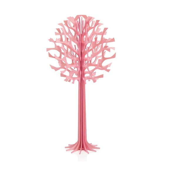 Skládací dekorace Lovi Tree Light Pink, 34 cm