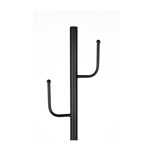 Černý kovový věšák ø 29x170 cm Twiggy – White Label-image-3