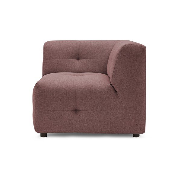 Tmavě růžový modul pohovky Kleber - Bobochic Paris-image-1