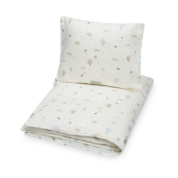 Slonovinové dětské povlečení do postýlky z Bio bavlny 100x140 cm Dreamland – Cam Cam Copenhagen