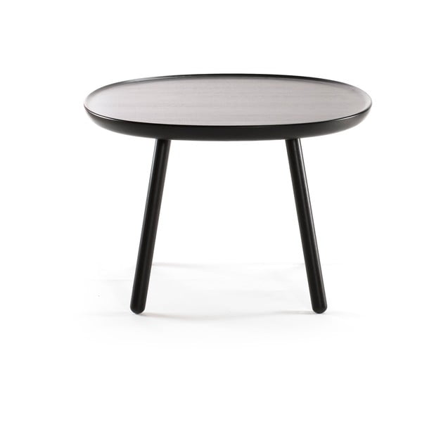Černý stolek z masivu EMKO Naïve, ø 64 cm-image-1