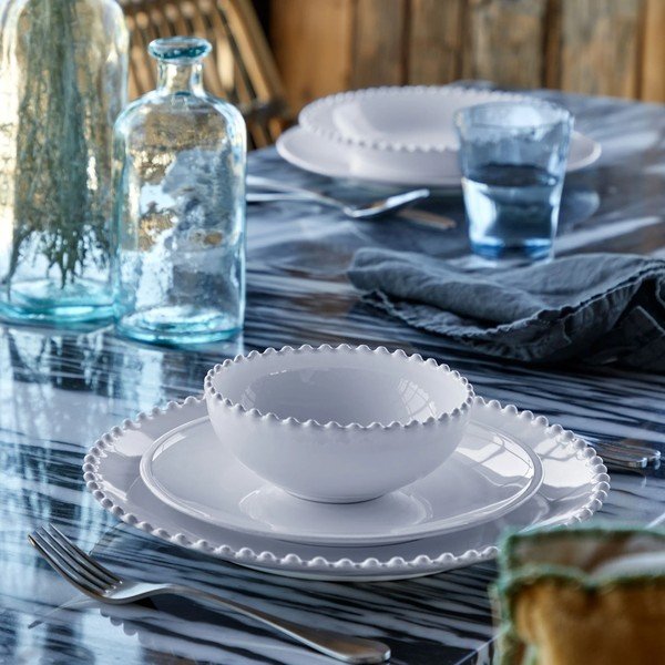 Bílý talíř z kameniny ø 34 cm Pearl – Costa Nova-image-3