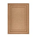 Vnitřní a venkovní koberec v přírodní barvě 200x290 cm Layla Border – Flair Rugs