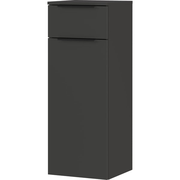 Antracitová vysoká závěsná koupelnová skříňka 36x93 cm Crandon – Germania-image-2