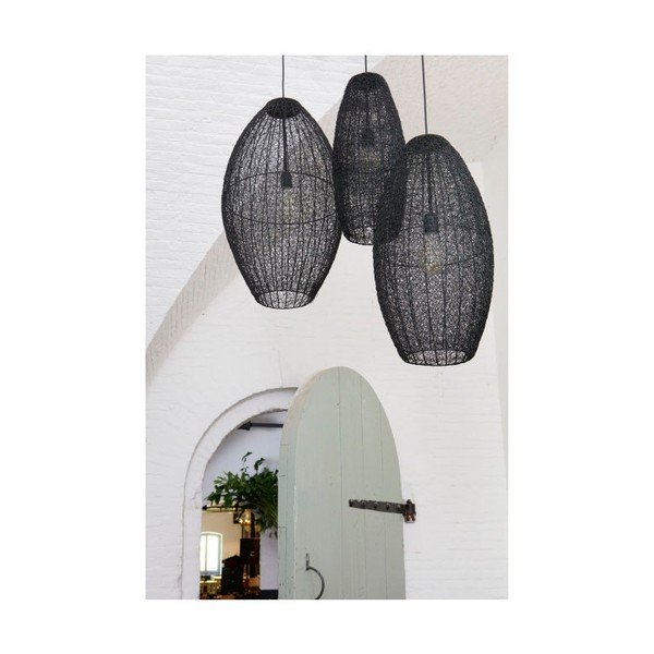 Černé závěsné svítidlo BePureHome Creative, ⌀ 20 cm-image-3