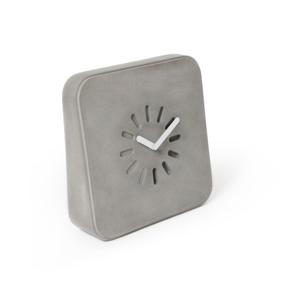 Betonové nástěnné hodiny Lyon Béton Life In Progress-image-2