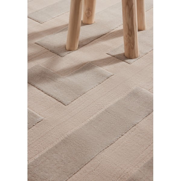 Béžový koberec 160x235 cm Perles Onyx – Elle Decoration-image-4