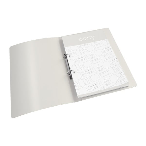 Šedý kroužkový pořadač Leitz Cosy-image-2