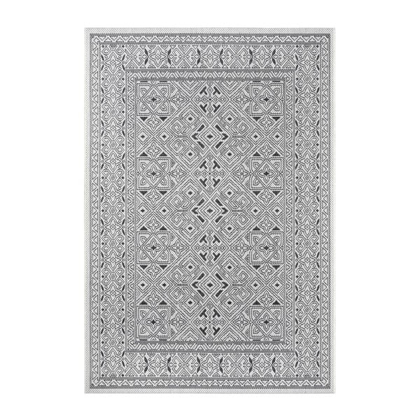 Černo-béžový venkovní koberec NORTHRUGS Cuadrado, 200 x 290 cm