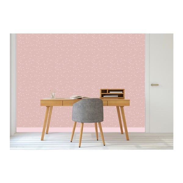 Růžová tapeta do dětského pokoje Art For Kids Constellation, 48 x 1000 cm-image-4