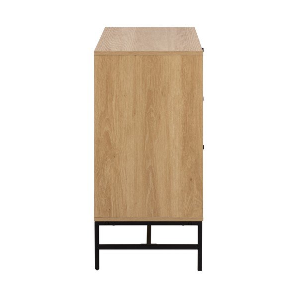 Komoda v dekoru dubu v přírodní barvě 81x80x40 cm Albany  – Actona-image-3