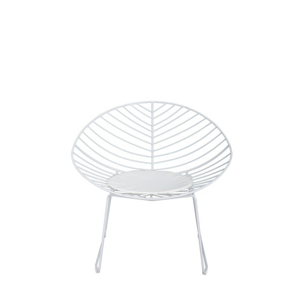 Sada 2 bílých zahradních židlí Bonami Selection Coco-image-2