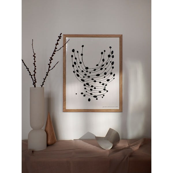 Plakát 30x40 cm Dancing Dots – Leise Dich Abrahamsen – The Poster Club-image-1