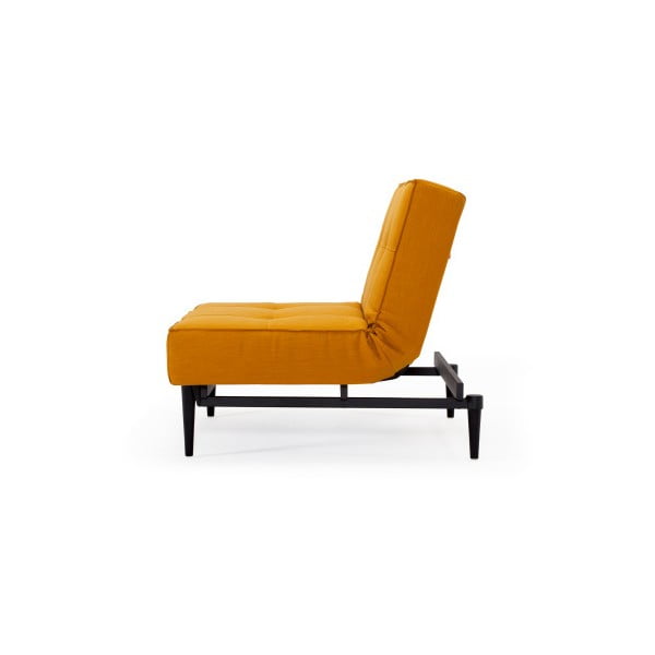 Oranžové rozkládací křeslo Innovation Splitback Elegance Burned Curry-image-3
