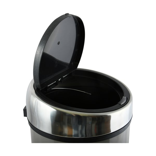 Taupe dotykový ocelový odpadkový koš 30 l – MSV-image-4