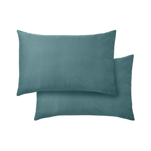 Povlaky na polštáře v sadě 2 ks z bavlněného saténu 50x75 cm Cotton Sateen – Bianca