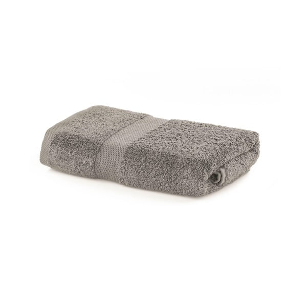 Šedo-hnědý bavlněný ručník 50x100 cm Marina – DecoKing