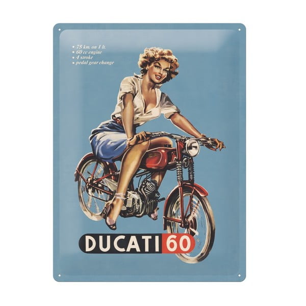 Cedule Ducati, 30x40 cm