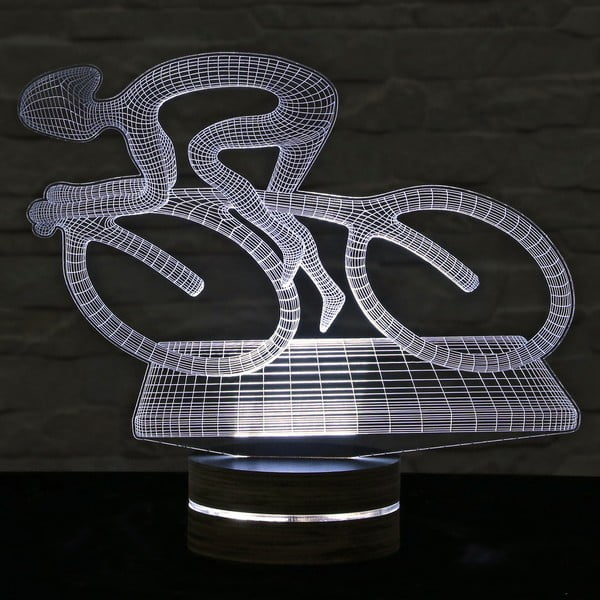 3D stolní lampa Bike