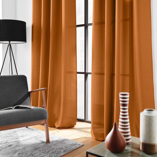 Hnědý závěs 140x280 cm Soline – douceur d'intérieur-image-1
